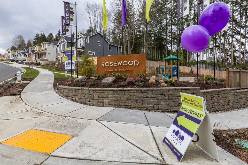 Rosewood new construction Bothell