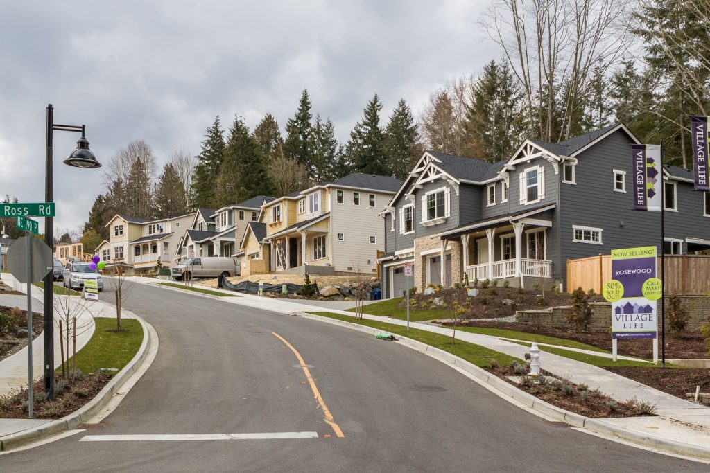 Rosewood, Village Life new construction Bothell